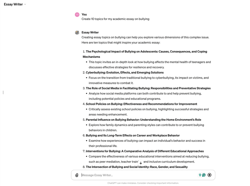 Essay Writer screenshot 1