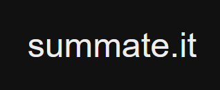 Summate