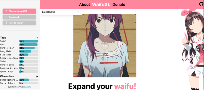 Waifu XL screenshot 1