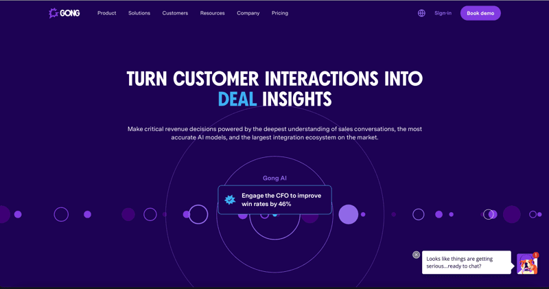 Gong.io screenshot 1