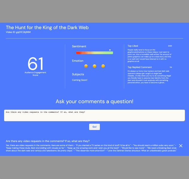 Comment Explorer screenshot 1