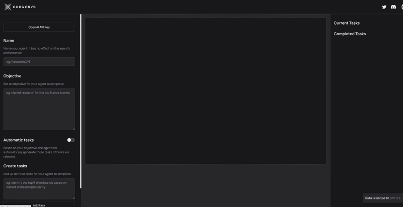 Cognosys screenshot 1