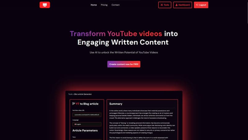 YT Copycat screenshot 1