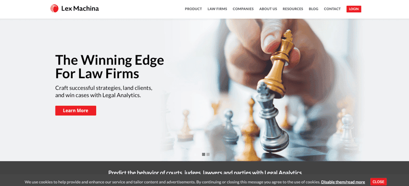 Lex Machina screenshot 1