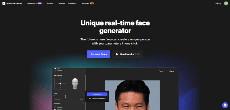 Face Generator screenshot 1