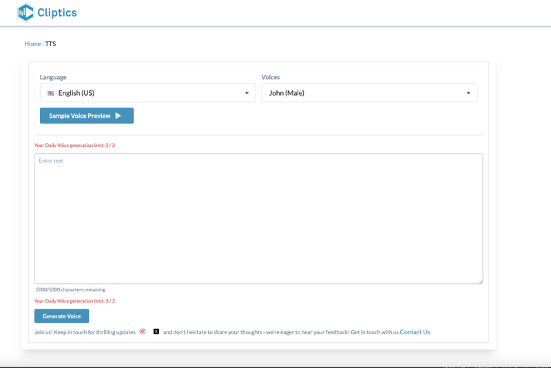 Cliptics screenshot 1