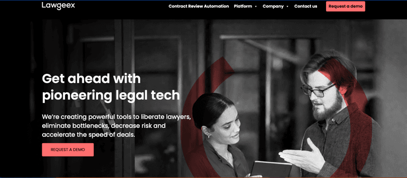 Lawgeex screenshot 1