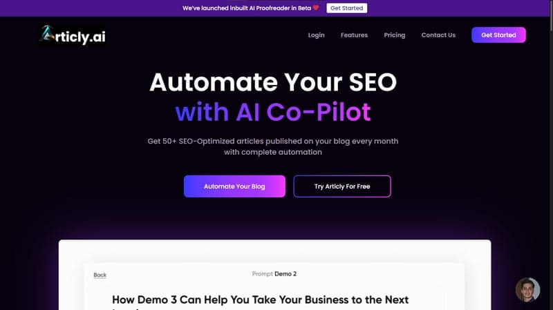 Articly screenshot 1