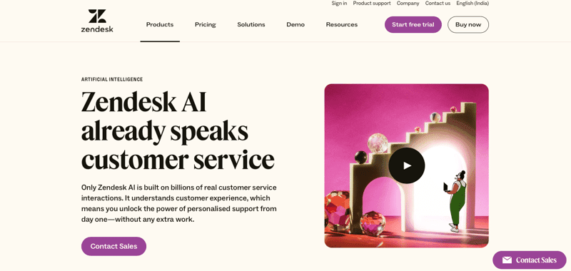 Zendesk AI screenshot 1