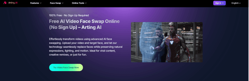 Video Face Swap screenshot 1