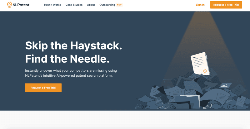 Nlpatent screenshot 1