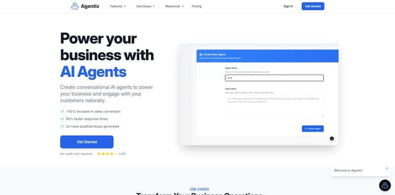Agentix screenshot 1