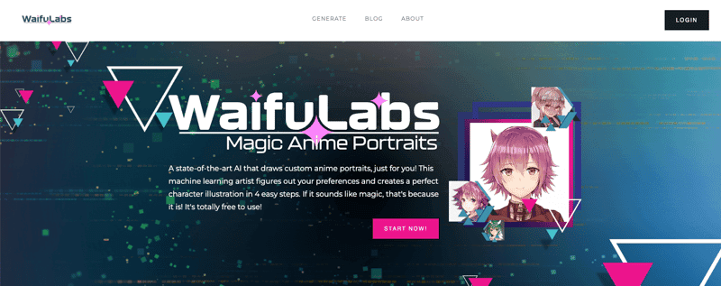 Waifulabs screenshot 1