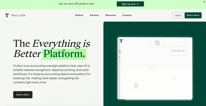 Trullion screenshot 1