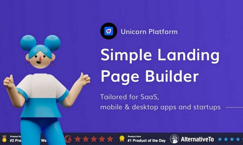 Unicorn Platform screenshot 1
