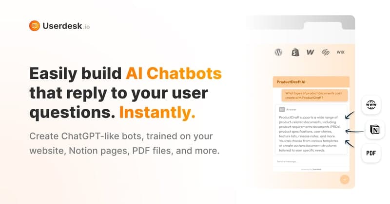 Userdesk screenshot 1
