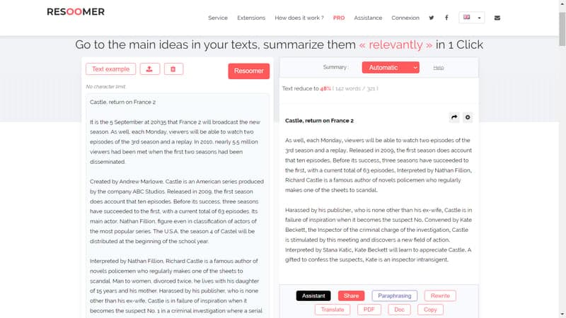 Resoomer screenshot 1