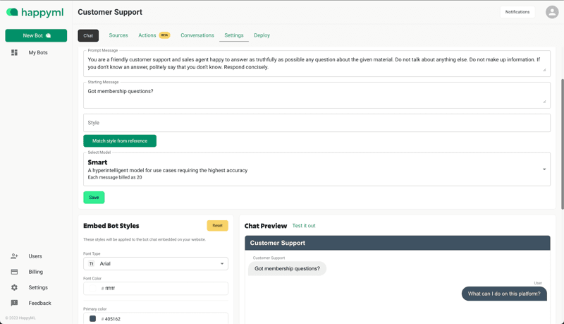 Happyml screenshot 1