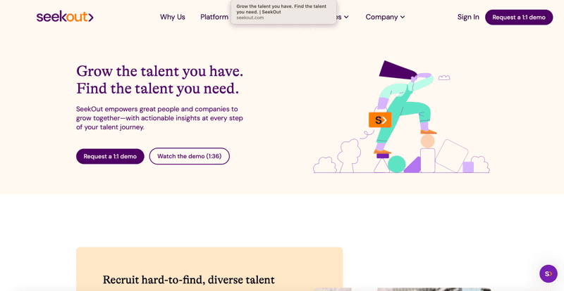 Seekout screenshot 1