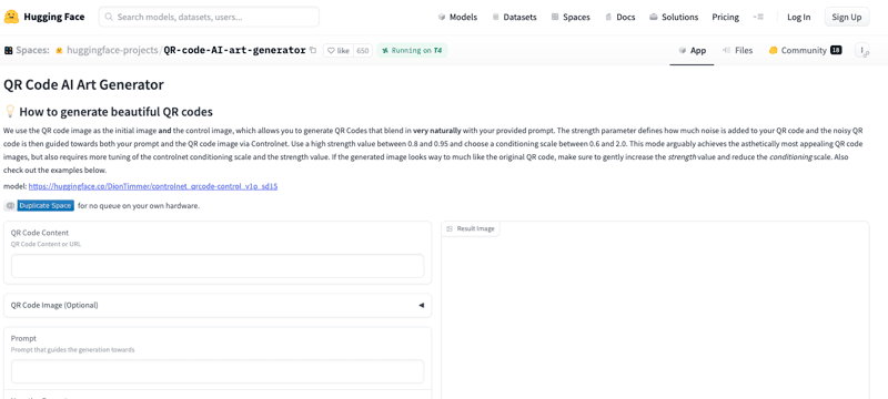 QR Code Generator screenshot 1
