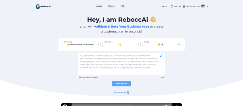 RebeccAi screenshot 1