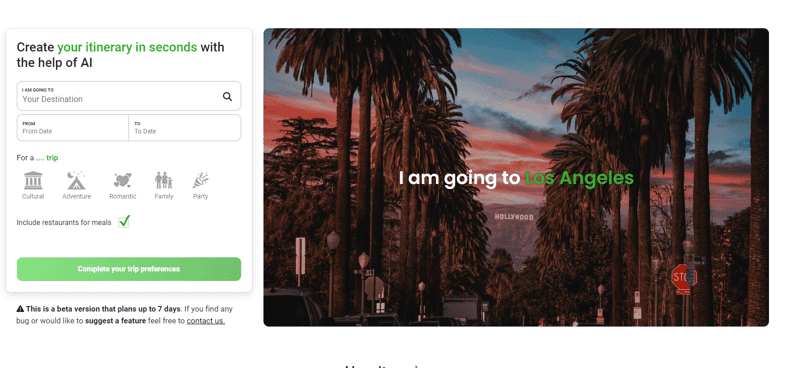 MyTripAssistant screenshot 1