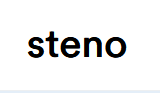 Steno