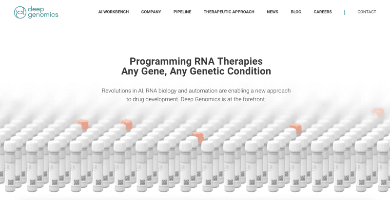 Deep Genomics screenshot 1