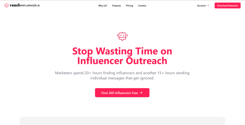 ReachInfluencer.ai screenshot 1