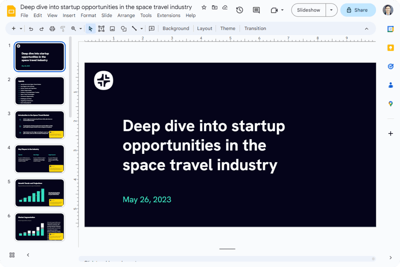 Plus AI Market Research screenshot 1