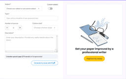 Fast AI Essay Writer