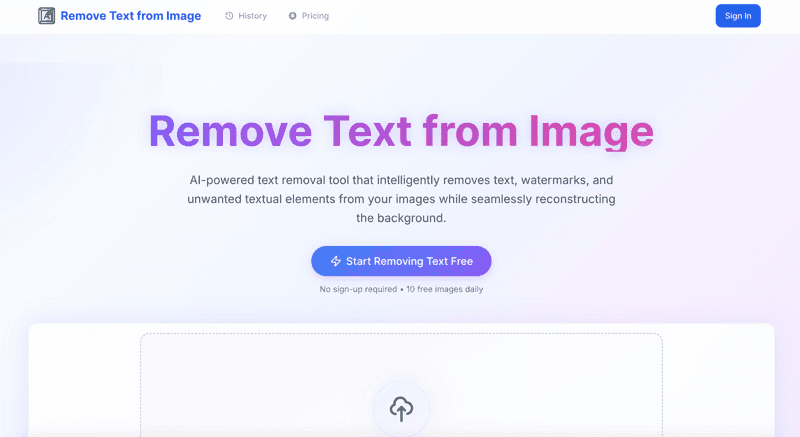 Remove Text from Image screenshot 1