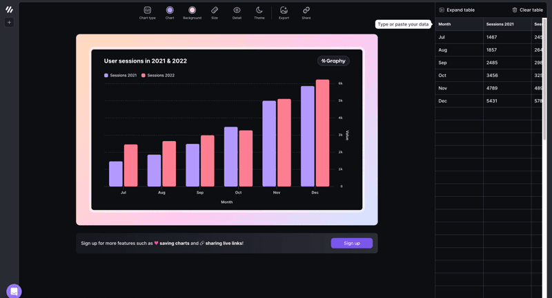 Graphy AI screenshot 1