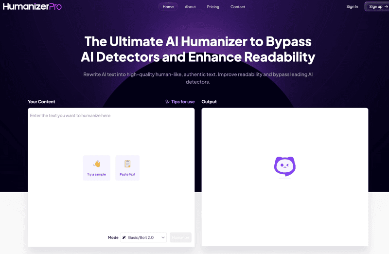 HumanizerPro screenshot 1
