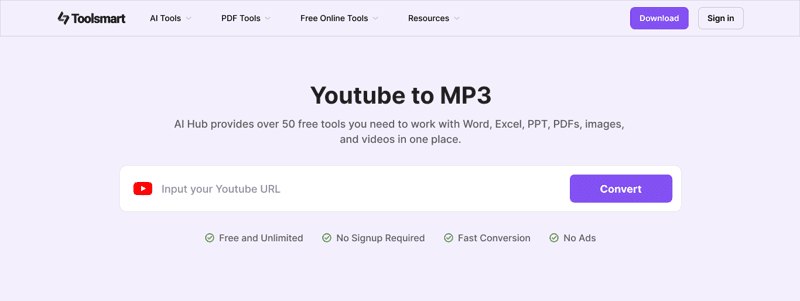 Free Youtube to MP3 Converter screenshot 1