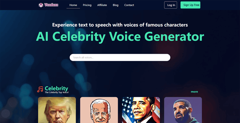 Voxdazz screenshot 1