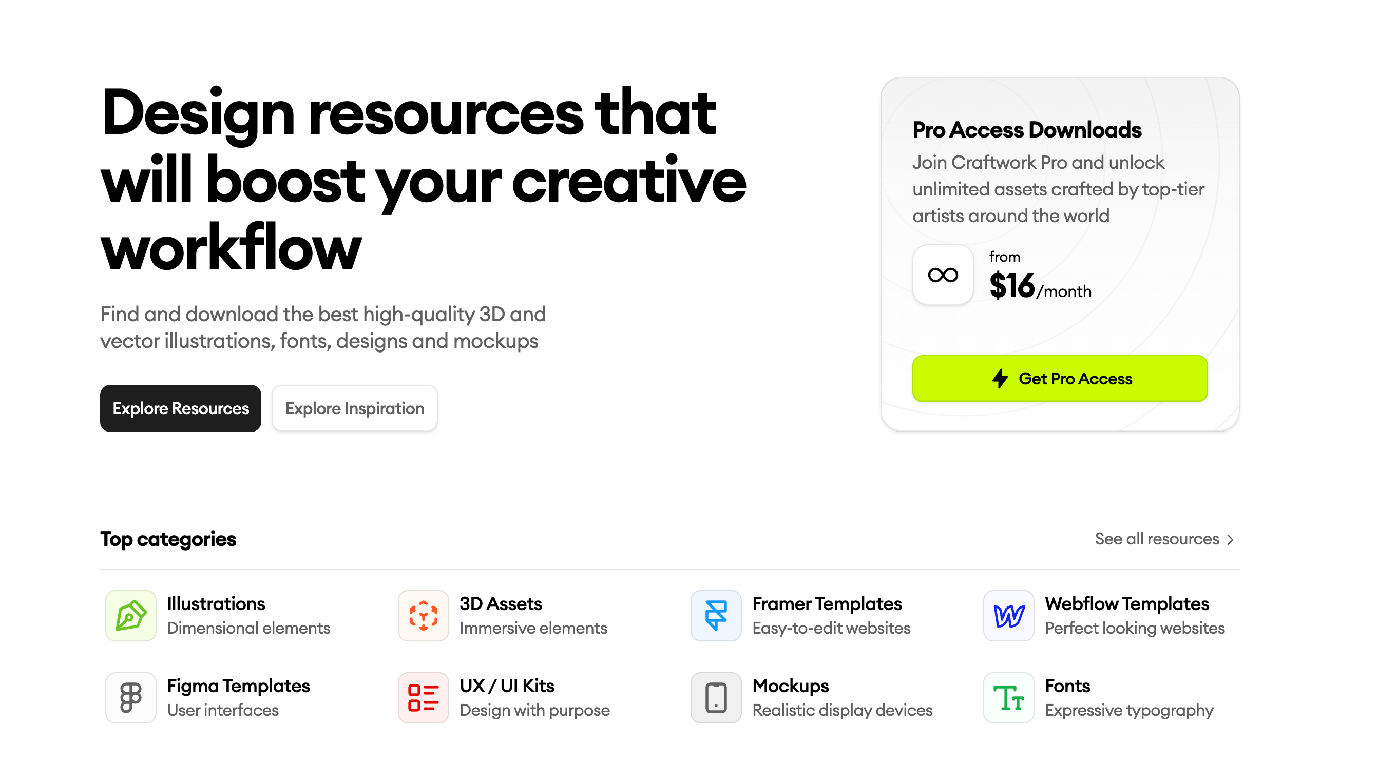 Craftwork.design platform screenshot