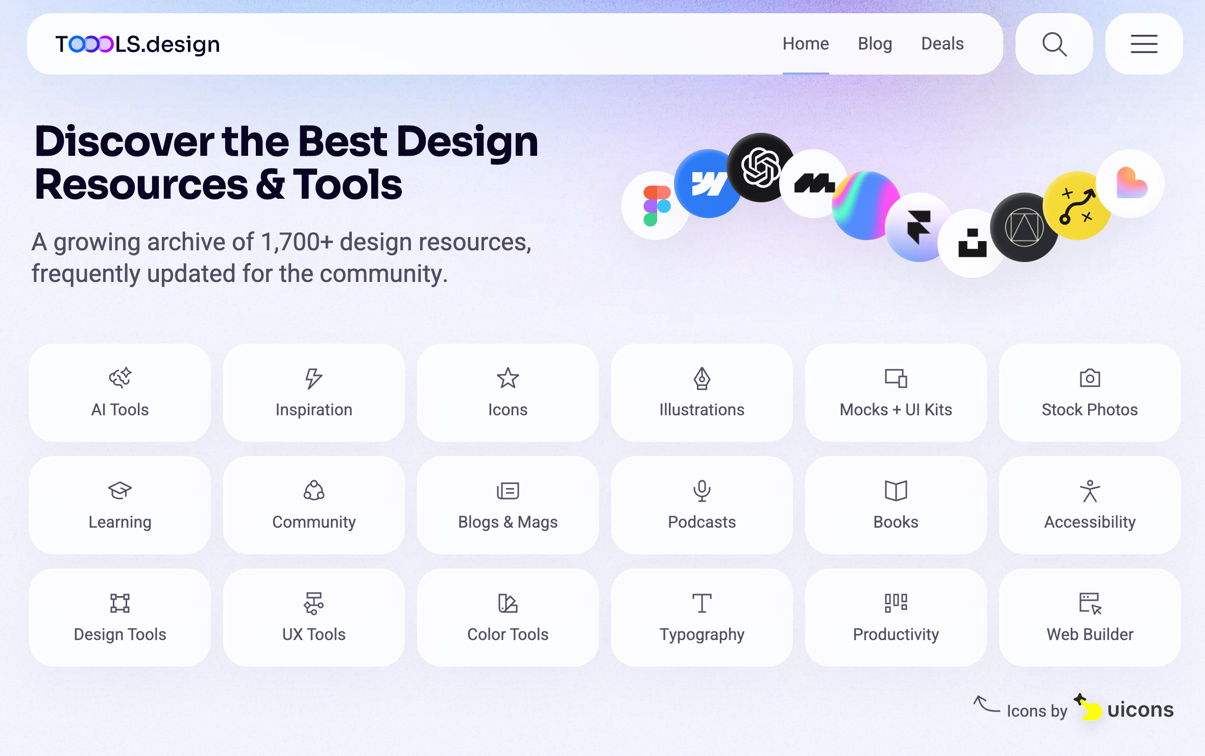 Toools.Design platform screenshot